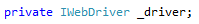 Selenium WebDriver