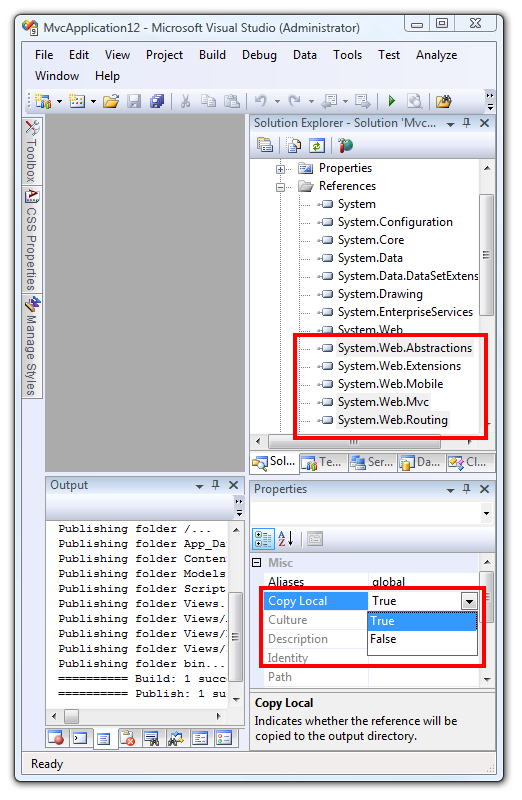 MVC Dll's System.Web.Abstractions