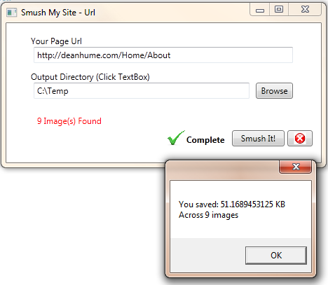 SmushMySite - Sitemap