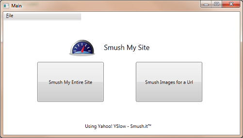 SmushMySite - Main