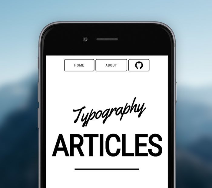 Web Fonts Mobile